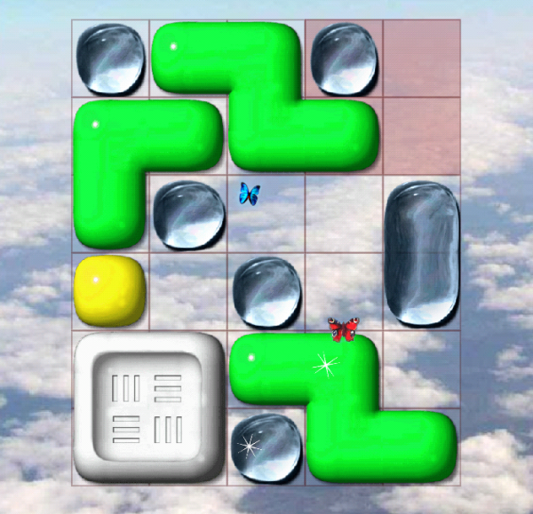 screenshot of sticky blocks game